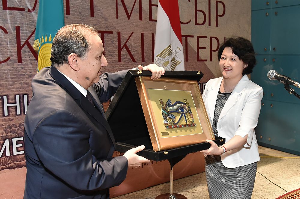 Astanada «Ejelgi Mysyr eskertkishteri» atty halyqaralyq kórmeniń ashylý saltanaty ótti