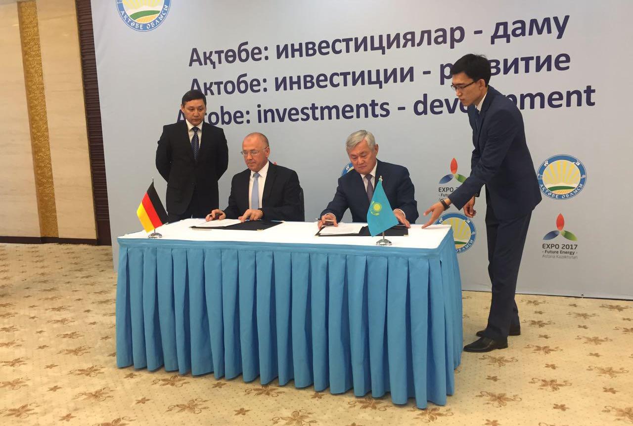 Aqtóbe oblysy ınvestısııalyq jobalarynyń kórmesi ótti