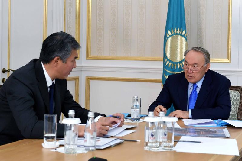 Elbasy Áset Isekeshevti qabyldady