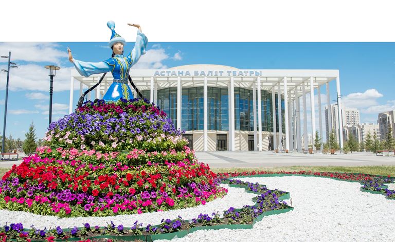 Jaınaı ber, jasyl Astana!