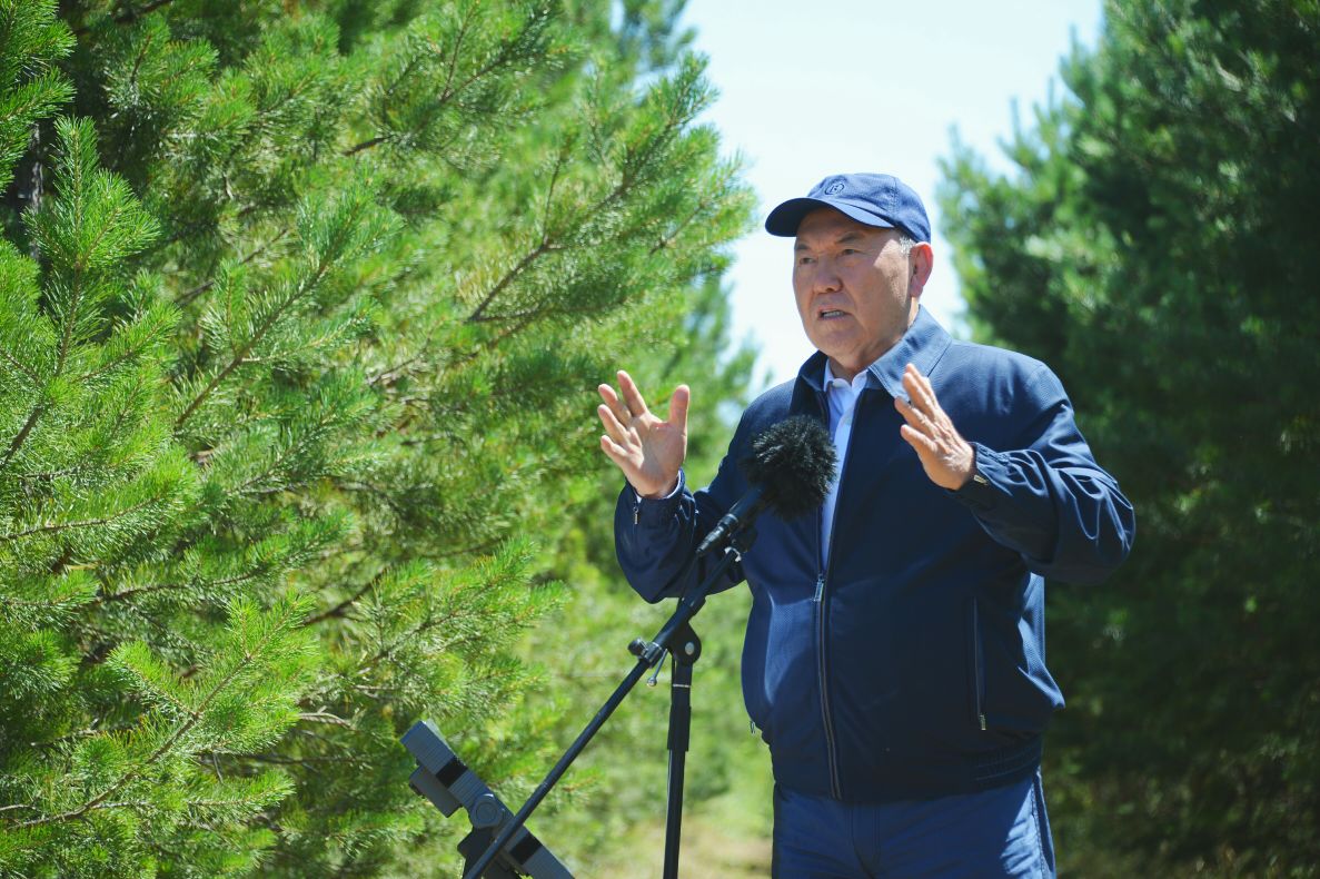 Elbasy Astananyń «jasyl beldeýiniń» damý barysymen tanysty