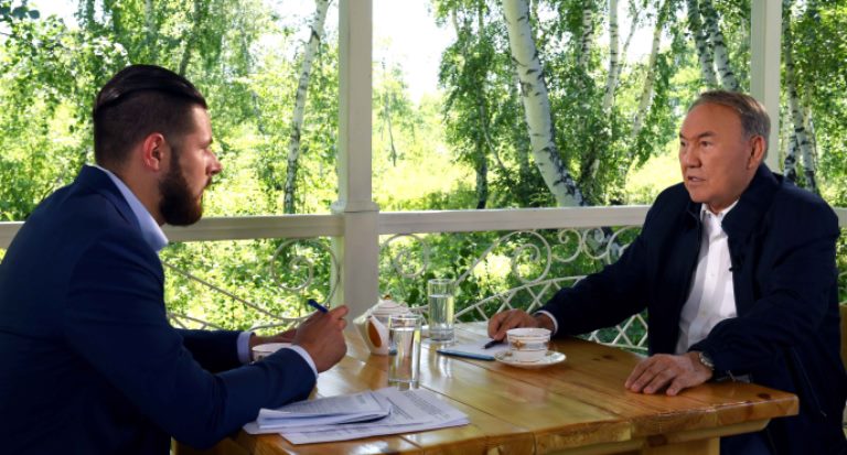 Memleket basshysy «Rossııa 24» telearnasyna suhbat berdi