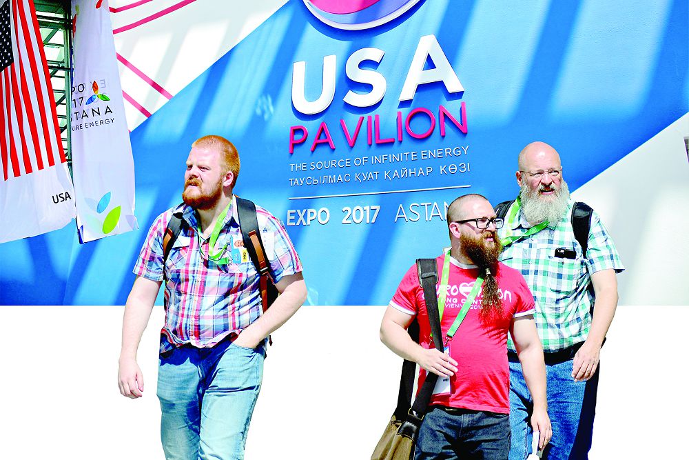 Amerıkalyqtar  qazaqshasymen qaıran qaldyrdy