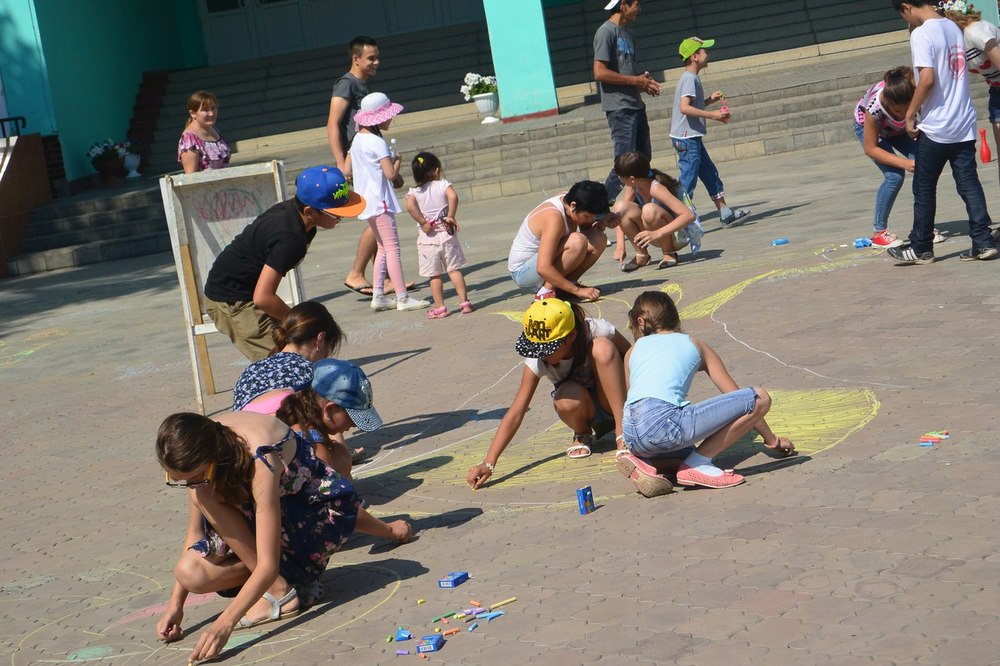 Elorda - balalar kózimen