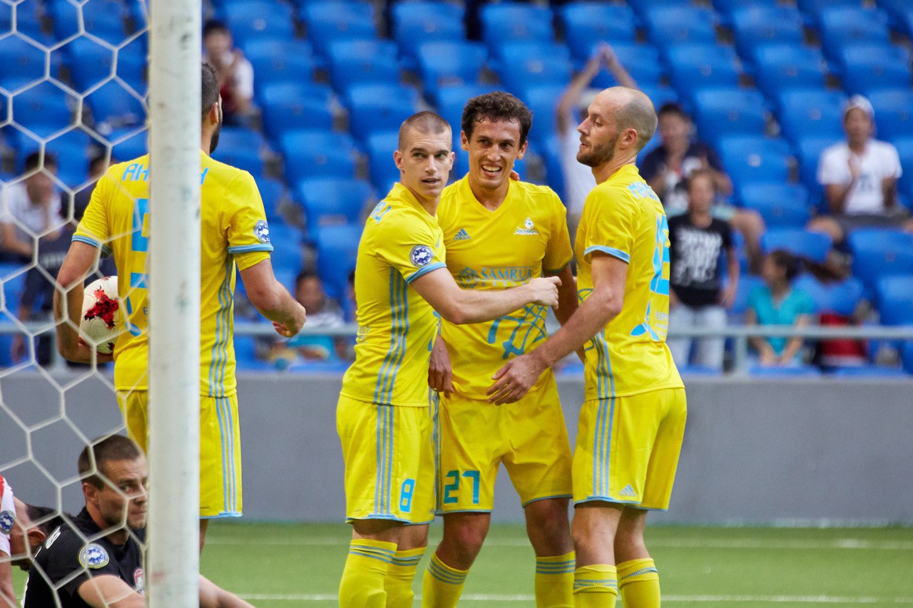 «Astana» fýtbol klýby Latvııaǵa ushyp bardy
