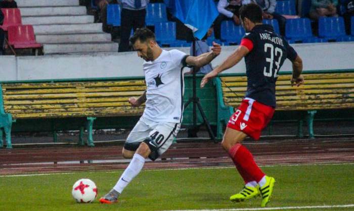 «Ertis» óz alańynda «Srvena Zvezdamen» teń oınady (vıdeo)