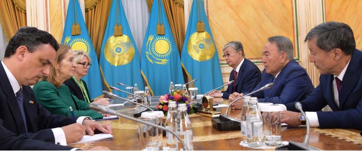 Nazarbaev Ispanııa Koroldigi Depýtattar kongresiniń tóraıymymen kezdesti