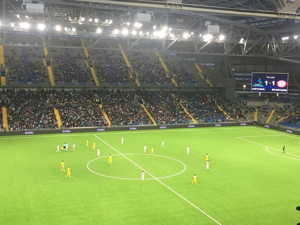 "Astana" óz alańynda "Spartakspen" teń tústi
