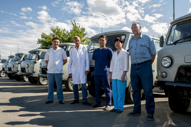 ShQO aýrýhanalary 35 sanıtarlyq mashına aldy