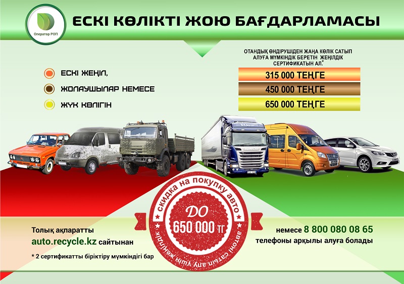 Eski kólikterdi joıý boıynsha 119 jeńildik sertıfıkaty berildi