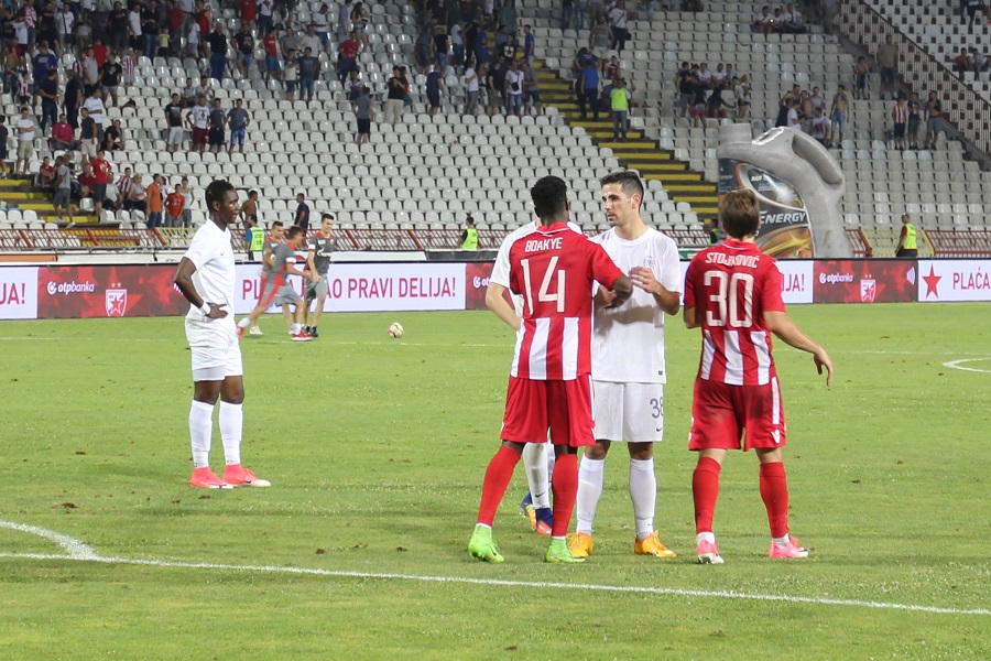 «Ertis» syrt alańda «Srvena Zvezda» komandasyna ese jiberdi