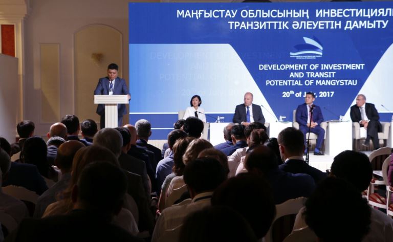 Aqtaýda halyqaralyq kóliktik-logıstıkalyq forým ótti 