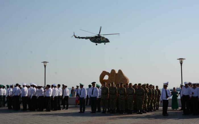 Aqtaýda UQK shekara qyzmetiniń 25 jyldyǵy atalyp ótti
