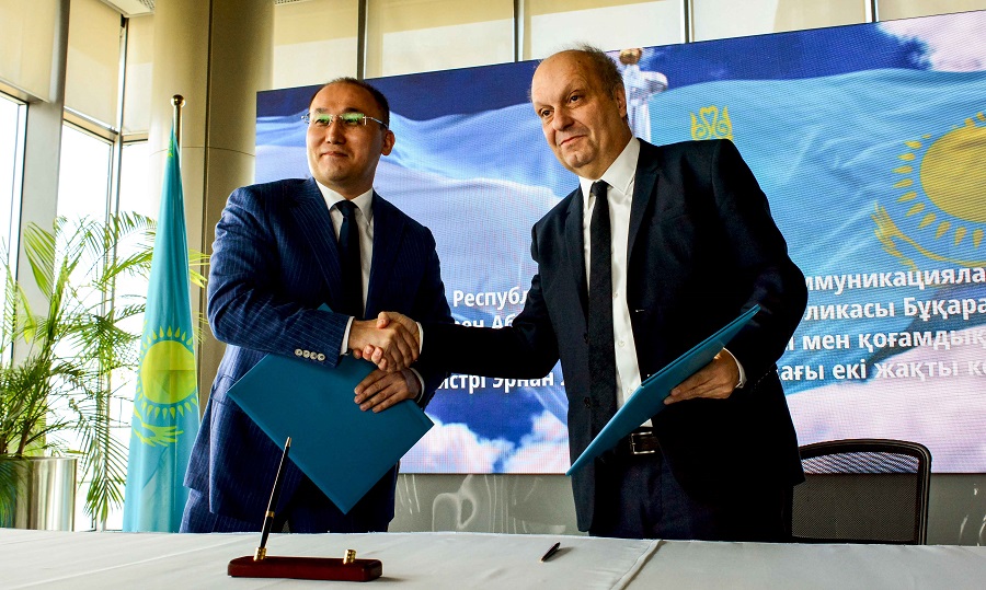 Dáýren Abaev Argentınanyń qoǵamdyq pikir jáne buqaralyq aqparat federaldy júıesi mınıstrimen kezdesti