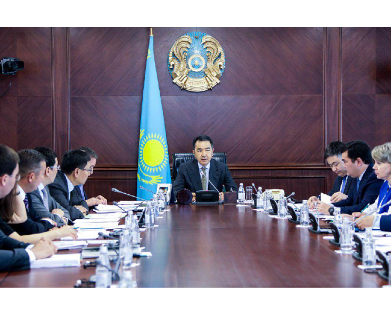 Saǵyntaev «Báıterek» UBH» AQ Dırektorlar keńesiniń otyrysyn ótkizdi