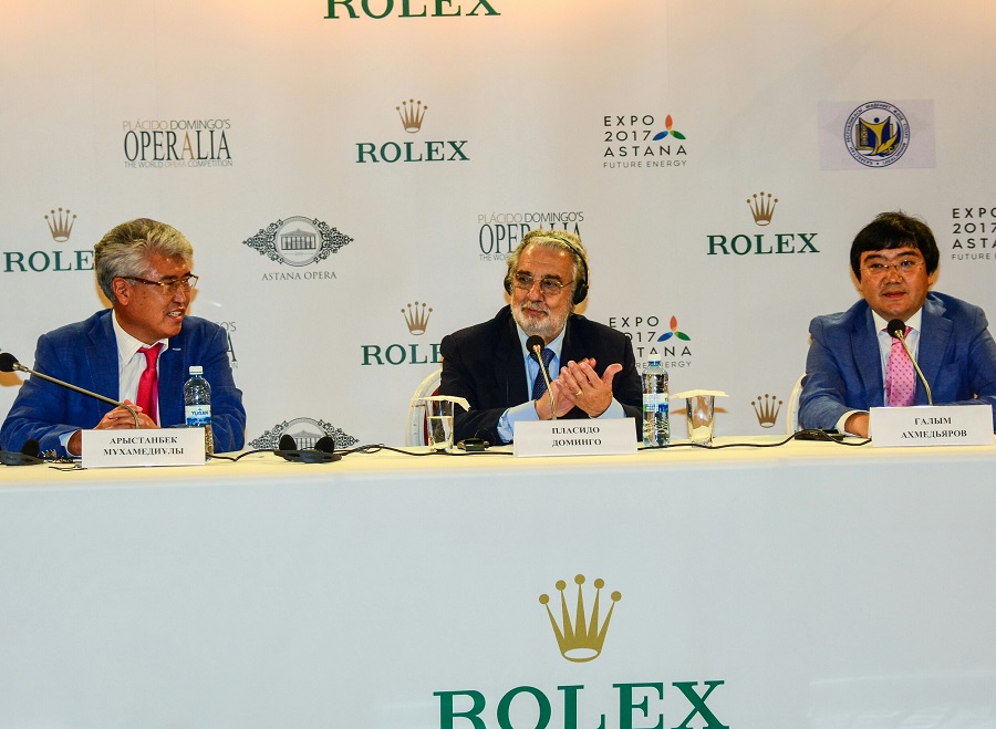 Astanada Plasıdo Domıngonyń «Operalııa» halyqaralyq baıqaýy bastaldy