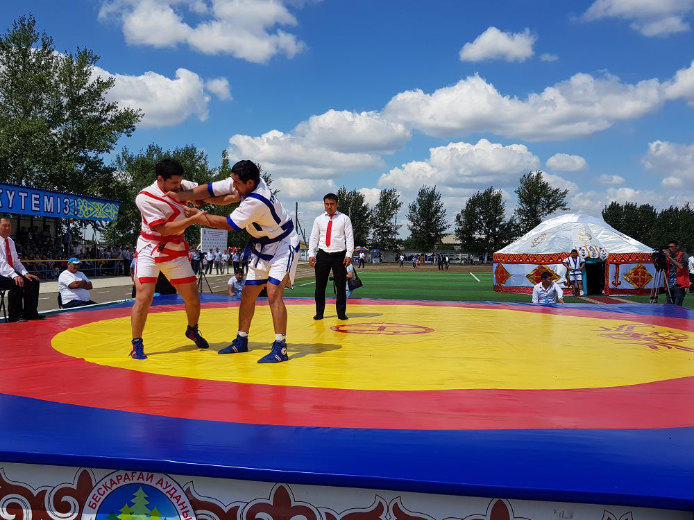 Besqaraǵaı aýdanynda «Álem Barysy» týrnırine irikteý ótti