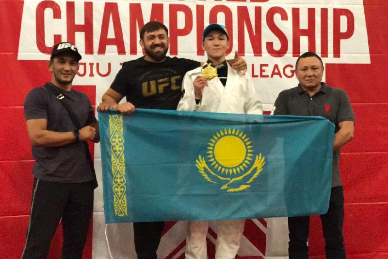 Muhamedııar Qudaıqulov djıý-djıtsýdan álem chempıony atandy