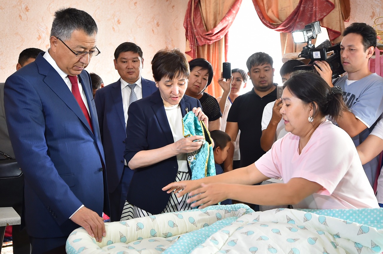 Tamara Dúısenova Ońtústik Qazaqstanǵa jumys saparymen bardy