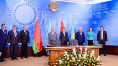 Úkimet úıinde Qazaqstan-Belarýs yntymaqtastyǵy týraly kelisimderge qol qoıý rásimi ótti 