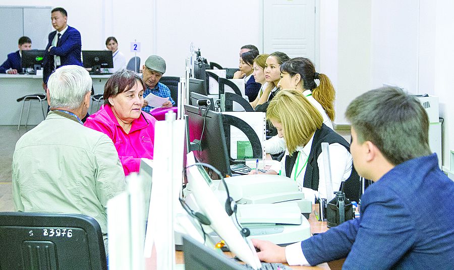 Halyqqa qyzmet kórsetý jańa sapada