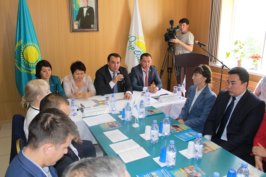 Pavlodarda «Nur Otan» partııasynyń 414-uıymy quryldy