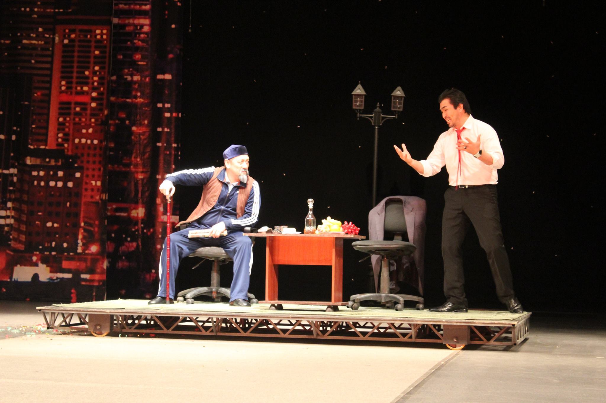 «Shyraq janǵan tún» qoıylymy sahnalandy