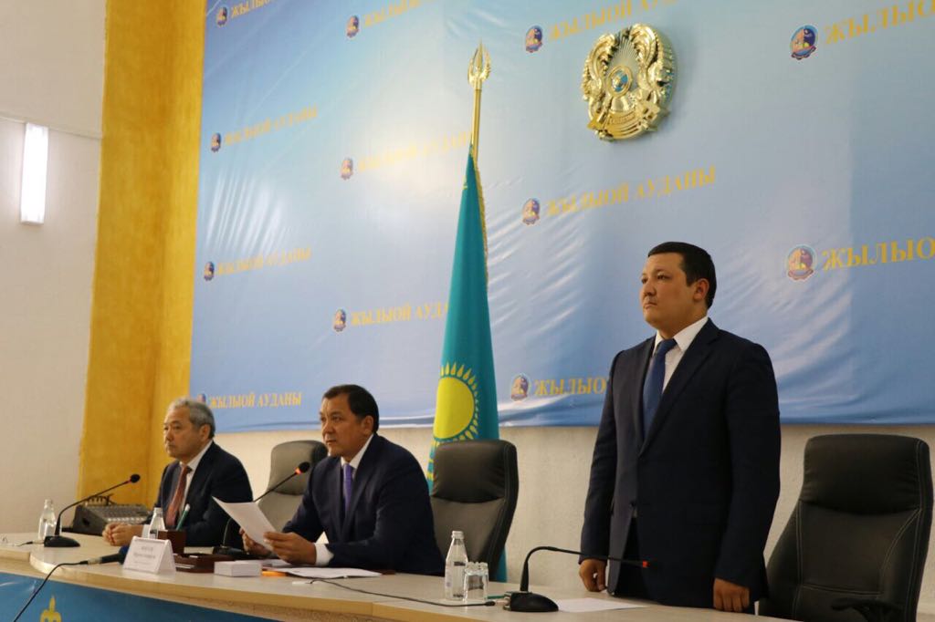 Atyraý oblysynda Jyloı aýdanynyń jańa ákimi taǵaıyndaldy