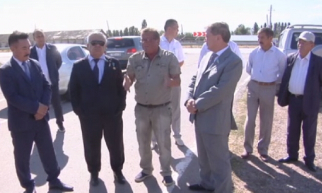 Parlament depýtattary Jýaly aýdanynyń ahýalymen tanysty