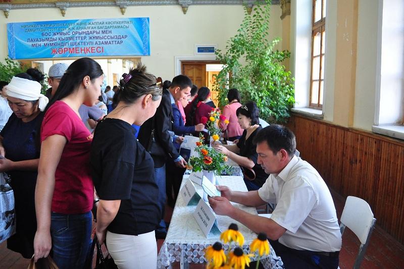 Túlkibasta eńbek jármeńkesi ótti