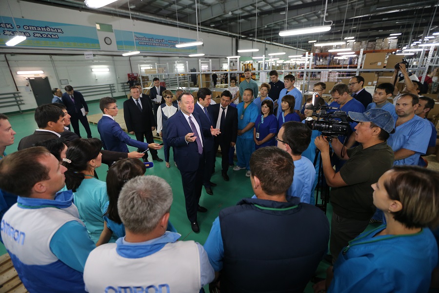 Keshe Muhtar Qul-Muhammed Qaraǵandy oblysyna bardy