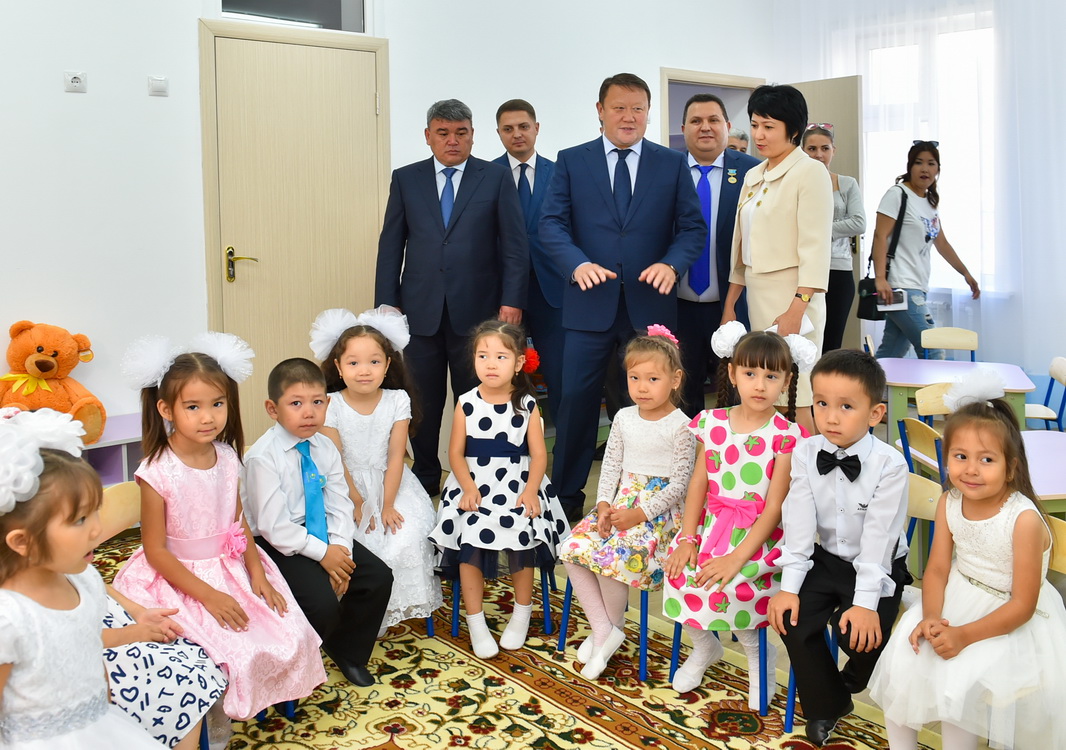 Petropavlda  memlekettik-jekemenshik áriptestik aıasynda balabaqsha ashyldy