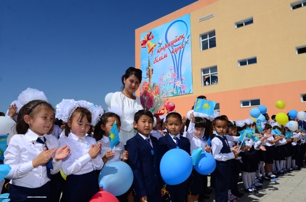 Almaty oblysynda 600 oryndyq jańa mektep ashyldy