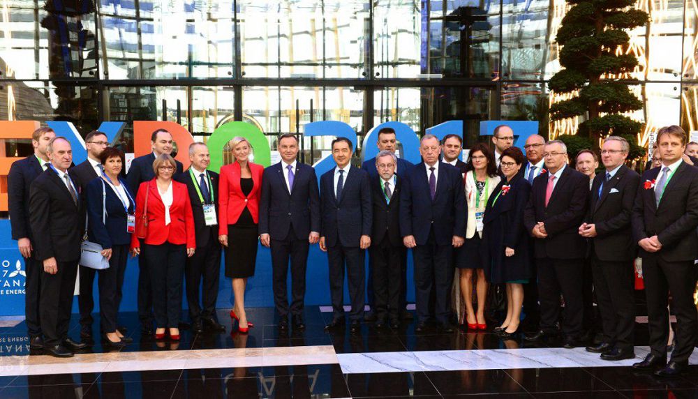 Saǵyntaev EKSPO qalashyǵyndaǵy Polsha Respýblıkasynyń ulttyq kúnine qatysty