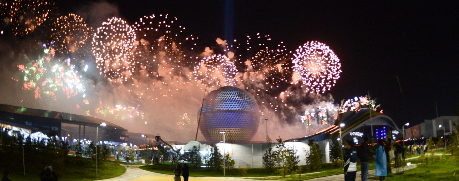 EKSPO-2017. Kórme 03:00-de jabylady