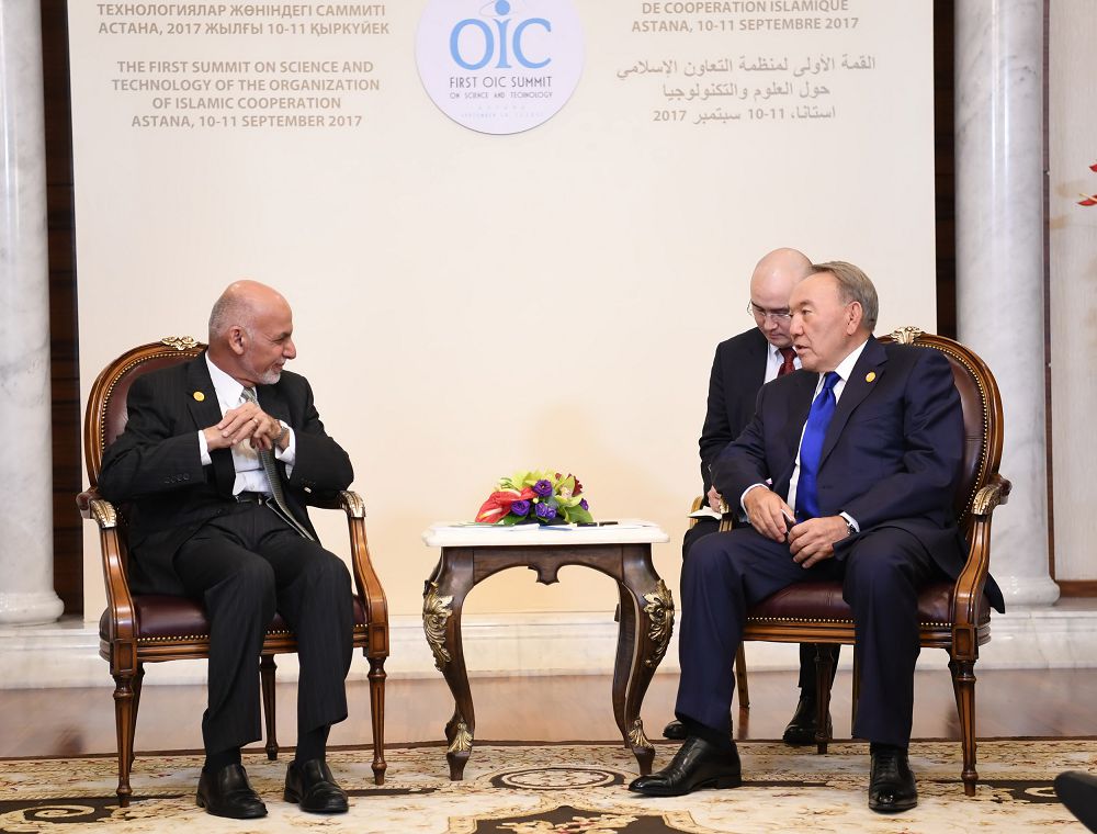 Elbasy Aýǵanstan Islam Respýblıkasy Prezıdentimen kezdesti