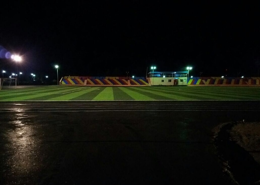 Aqsýattyń ajaryn ashqan stadıon
