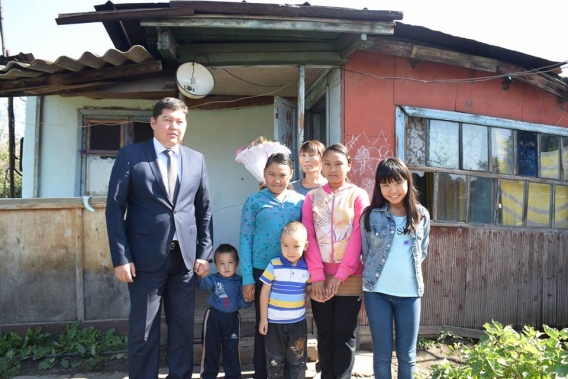 О́skemendik turǵyn 27 jyldan keıin baspanaly boldy

