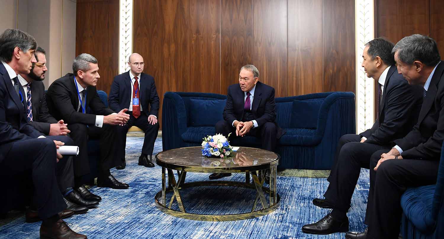 Memleket basshysy «Hyperloop One» kompanııasynyń basshylyǵymen kezdesti