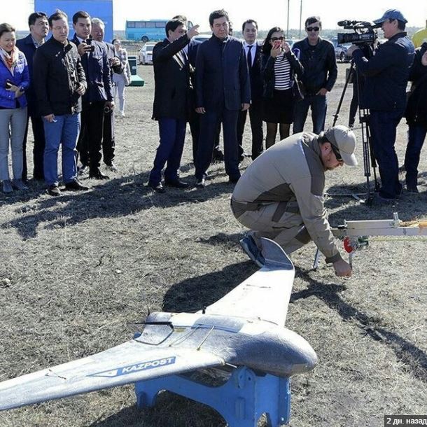 Poshtashy-dron paıdaǵa jaraı bastady 