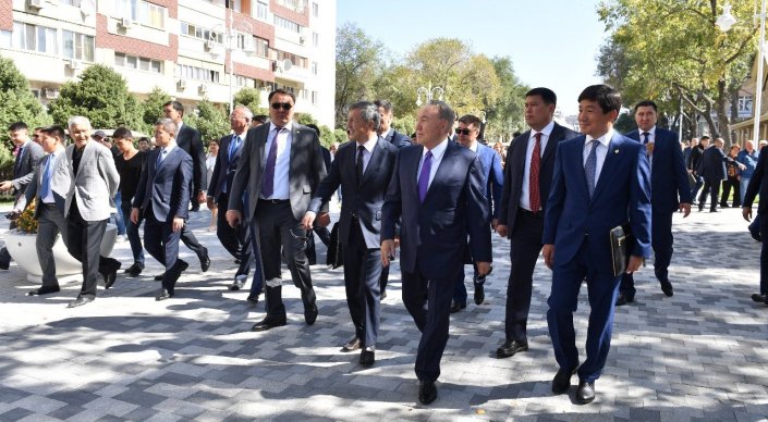 Memleket basshysyna Naýryzbaı aýdanynyń damýy baıandaldy