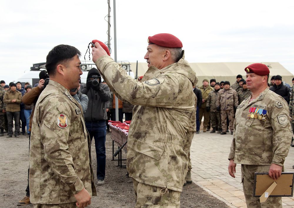 Ulttyq ulannyń 20 jaýyngeri «Kúreń beret» ıegeri atandy