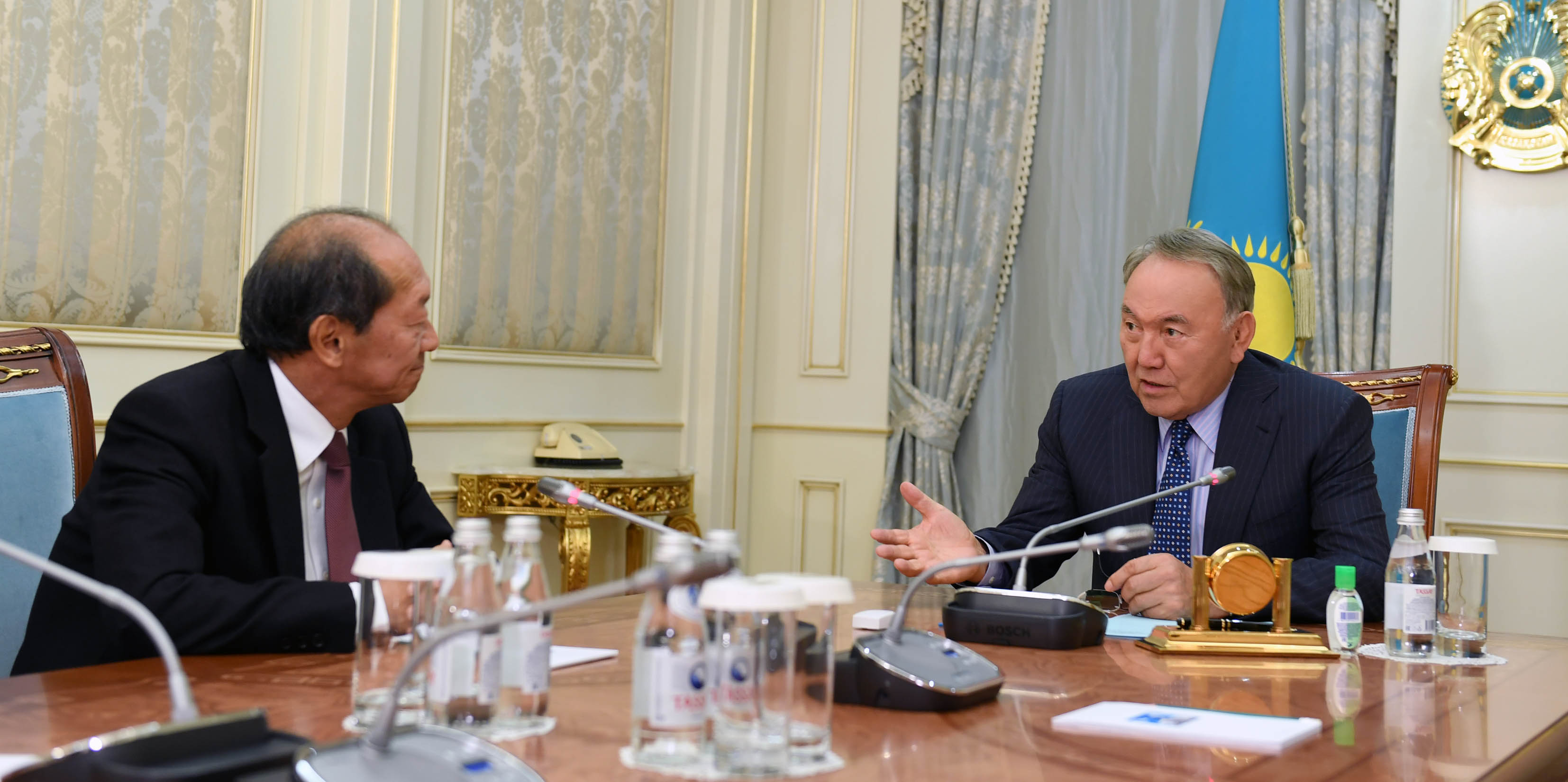 Elbasy Nazarbaev Ýnıversıtetiniń rektoryn qabyldady