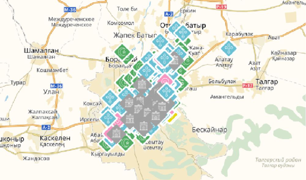 Almatyda dinı ınteraktıvti karta jumys isteı bastady
