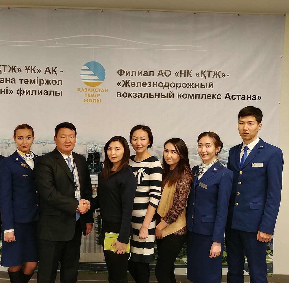  «Nurly jol» vokzalynda baǵdarlyq aqparattyq qyzmet ashyldy