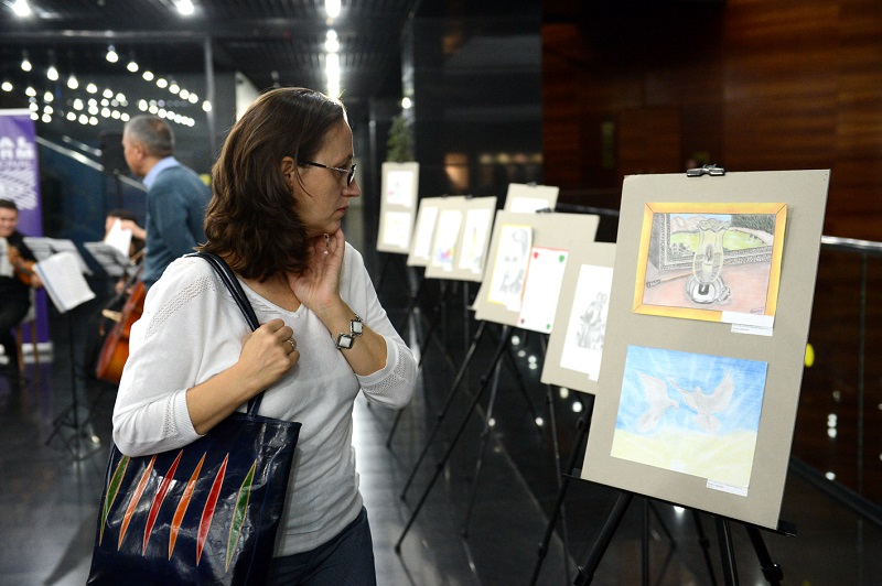 Astanada jazasyn óteýshilerdiń shyǵarmashylyq kórmesi ótti