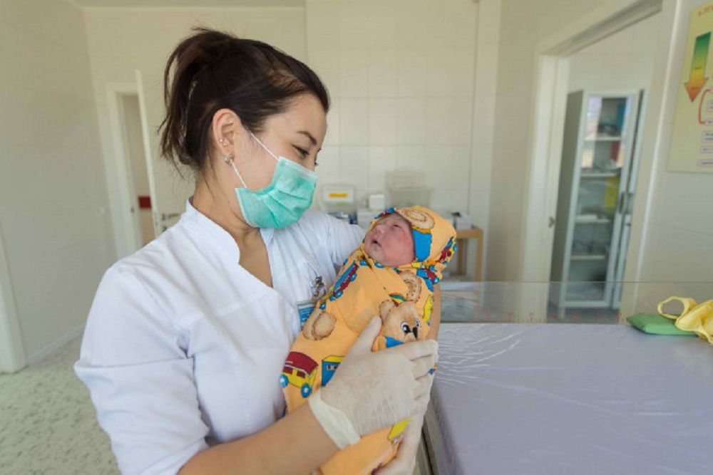 OQO-da 8 aıda 50 myń sábı dúnıege kelgen