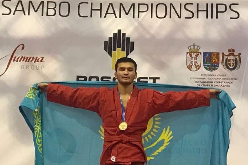 Aqtaýlyq sportshy sambodan álem chempıony atandy