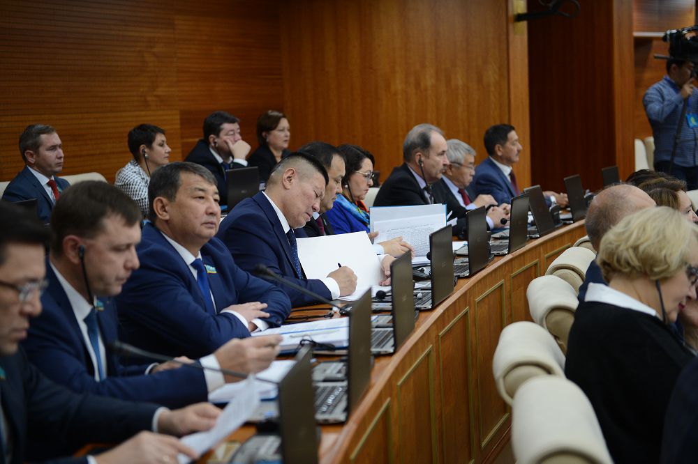 Májilis Tóraǵasynyń jetekshiligimen palatanyń jalpy otyrysy ótti