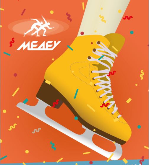 Almatyda Medeý muz aıdynynda konkı tebý maýsymy bastalady